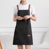 Delantal Impermeable Y A Prueba De Aceite Para El Hogar, Delantal De Cocina De PVC - details 3
