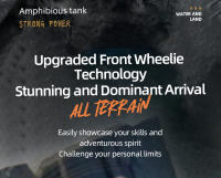 JJRC Q183 RC Car 2.4G Amphibious All Terrain Tracked Tank Remote Control Truck Climbing Off-Road Vehicle Waterproof Toy Kid Gift - details 11