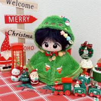Mantón de Navidad, ropa de muñeca de algodón de 20CM, reemplazo de muñeco de nieve, ropa para muñecos de peluche, traje, ropa DIY, juguetes de peluche, ropa - details 30