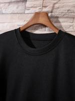 Camiseta Gráfica de Algodón 100% Manga Corta, Cuello Redondo, Impresión Casual para Hombres - details 2