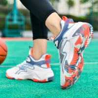 Zapatillas de baloncesto de gran tamaño para hombre, calzado deportivo transpirable con malla antideslizante y absorbente - details 4