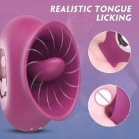 Leten 9 modos de vibración lengua lamiendo pezón Vagina orgasmo masajeador de succión estimulante juguete sexual productos para adultos masturbador para - details 5