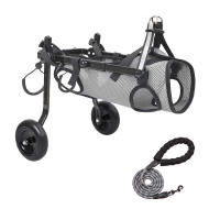 Silla de Ruedas Ajustable para Perros Pequeños Diseño Ligero en Aluminio y Polipropileno - details 12