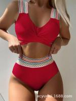 Nuevo traje de baño sexy de dos piezas, bikini con lazo para mujer - details 4