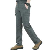 Pantalones de senderismo de secado rápido para hombre, pantalones transpirables de verano para exteriores, montañismo, pesca, senderismo, deporte, pantalones de camuflaje tácticos - details 1