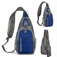Bolso de hombro deportivo informal para hombre y mujer, bolsa de pecho multifuncional impermeable, correa ajustable, riñonera cruzada duradera - details 23