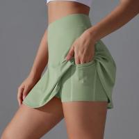 Falda de Cintura Alta Transpirable, Secado Rápido, Doble Capa para Yoga, Correr, Zapatillas para Mujer - details 10