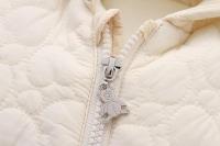 2025 Otoño Invierno bebé recién nacido mameluco más mono con capucha de terciopelo para niños 0-2 años mono de invierno para niñas trajes de bebé - details 13