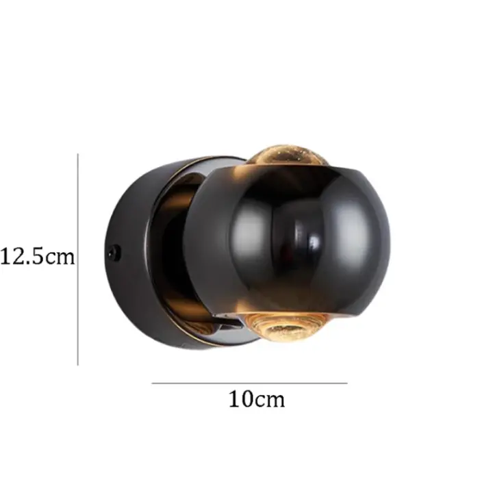 Aplique de Pared  LED, Lámpara de Pared Arriba y Abajo, Luz de Pared Minimalista, Decoración del Hogar de Cabecera de Pasillo - 1