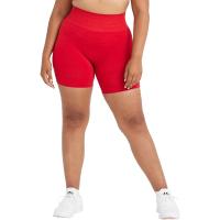 Pantalones cortos ajustados sin costuras para mujer, Shorts de Yoga para entrenamiento, trajes suaves de cintura alta, ropa deportiva para Fitness, novedad - details 6
