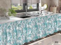 HTC Lababo-cortina corta para cocina, 150x70cm - details 13
