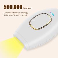Depilación láser indolora para mujeres, depiladora IPL de 500 000 Flashes, removedor de vello púbico de Bikini permanente de 5 niveles - details 3