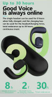 Auriculares deportivos inalámbricos de conducción al aire libre, cascos Hifi de graves pesados, TWS, Bluetooth, táctiles, con gancho para la oreja, para juegos - details 2