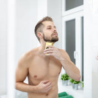 Afeitadora Eléctrica Mini Impermeable Recargable y Compacta para Hombres, Adolescentes y Chicos - details 5