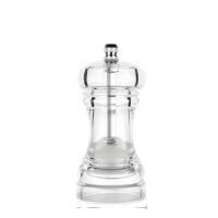 Molinillo de pimienta: salero y pimentero acrílico, aspereza ajustable de accesorios de cocina con rotor de cerámica - details 0