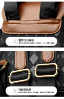 Mochila de Moda Coreana para Mujer de Alta Gama Ligera, a Cuadros, Bolso de Hombro Doble, Tendencia para Trabajo y Viajes - details 12