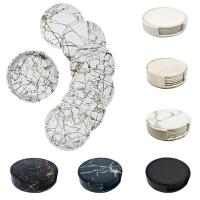 Juego de 6 salones de mesa estilo mármol para bar con soporte, decoración de cocina y comedor - details 4
