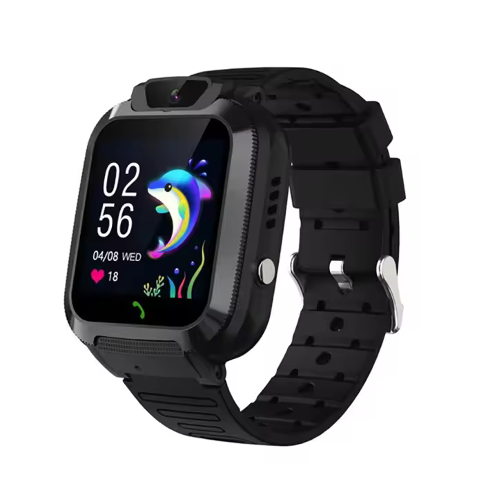 Reloj inteligente 4G SOS para niños, dispositivo con posicionamiento GPS, videollamada, cámara, Tarjeta Sim Insertable, impermeable, regalo de cumpleaños para niños y niñas - 1