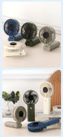 Mini ventilador de escritorio con pantalla digital - Ventilador portátil con carga USB para el hogar, la oficina, los viajes - Ventilador personal de viento fuerte con 10 configuraciones de velocidad - details 16