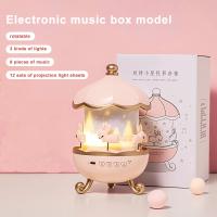 Proyección de Estrellas en el Cielo Pequeña Luz Nocturna, Carrusel, Caballo, Control Remoto, Bluetooth, Audio, Regalos Creativos de Cumpleaños, Linternas de Mesita de Noche - details 9