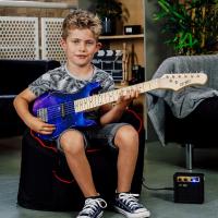 Paquete de Guitarra Eléctrica para Principiantes Tamaño 1/4 Amplificador Portátil de 5 W Cable - details 30