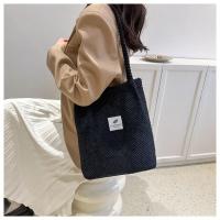 Bolsa de hombro de arte para mujeres _ bolsa de lona necube _ bolsa de pan casual - details 14