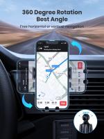 Soporte de Teléfono Móvil Salida de Aire, Sensor de Gravedad, Soporte para Coche, Riangle, Gravedad, Esmerilado, Simplicidad, Material Metálico Sólido - details 5