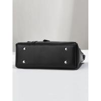 Bolso de moda con decoración de lazo de color sólido para desplazamientos, esencial para las mamás que salen, bolso minimalista de gran capacidad Mochila de lujo de alta gama - details 3