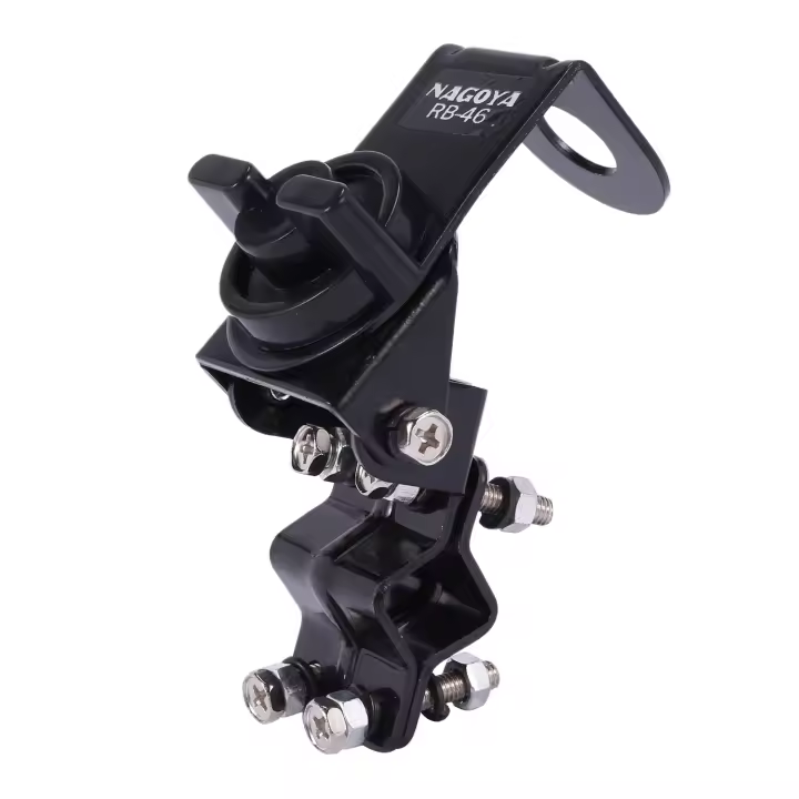Soporte de montaje de antena de coche RB-46, Color negro, para Radio móvil de coche, KT-8900D, accesorios de BJ-218 BAOJIE, soporte de antena - 1