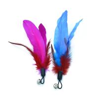 Juego de Plumas para Gato Pack de 9 Plumas de Pesca con Borla Juguete Interactivo para Mascotas - details 8