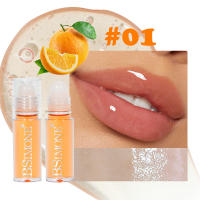 Bsimone 4 colores divertido diseño de bola de fruta aceite de labios textura sedosa labios fragantes e hidratantes aceite de labios esencial para otoño e invierno - details 8