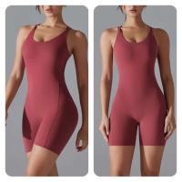Miml - Conjunto de yoga de una pieza para mujer, body deportivo sin espalda, sujetador de glúteos mejorado, mono corto para gimnasio y fiesta - details 18