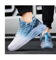 Zapatos deportivos de malla ligeros y transpirables para hombre con suelas de PVC, correas suaves para correr y caminar en primavera y verano, estilos de moda - details 8
