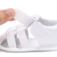 Sandalias De Verano Para Bebé Niño Casual Antideslizantes Cuero Suela De Goma Tallas Para Niños De 3 a 18 Meses - details 19