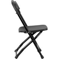 10 sillas Plegables de plástico para niños, Color borgoña, Juego de 10 - details 42