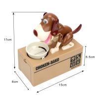 Regalo para niños Caja de Ahorro de Dinero con Perro Robótico de Dibujos Animados Creativos Cajas de Dinero Automatizadas de Plástico Hucha Electrónica Automatizada - Caja de Ahorro de Monedas con Perro Robótico Creativo Bancos de Regalo Educativos para n - details 11