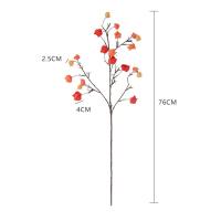 Linterna Artificial realista, flor de tacto Real, simulación elegante, Enkianthus Chinensis, linterna hecha a mano, ramas de frutas - details 0
