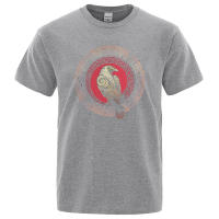 Camiseta de Manga Corta para Hombre, Camisa con Estampado de Cuervo Vikingo del Rey Ragnar, Estilo Informal y Hiphop, Ropa Veraniega, Cómoda y a la Moda, Año 2022 - details 9