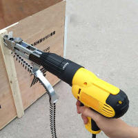 Llave de Destornillador Eléctrico Automática con Cadena de Clavos para Carpintería Herramientas de Bricolaje Accesorios de Mano de Cinta - details 2