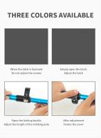 Palos de Senderismo Naturehike Ultraligero Plegable 1Pcs Cane Portátil Aluminio Senderismo Telescópico para Acampar y Caminar - details 13