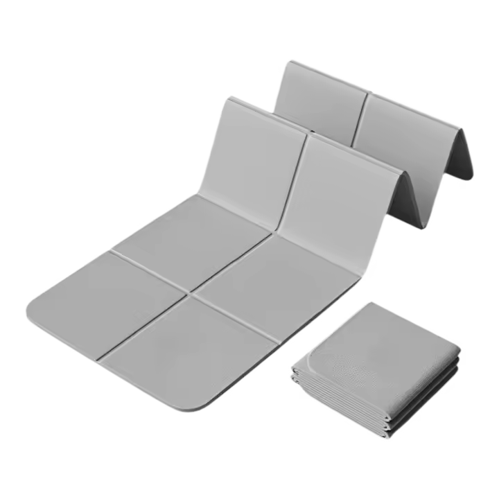 Esterilla plegable de Tpe para Yoga, esterilla ecológica de doble cara antideslizante para Pilates y entrenamientos en el suelo - 1