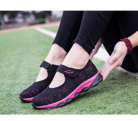 Zapatos Deportivos informales de malla tejida para mujer, zapatillas profesionales antideslizantes para correr, zapatos ligeros y cómodos para mamá, Verano - details 31