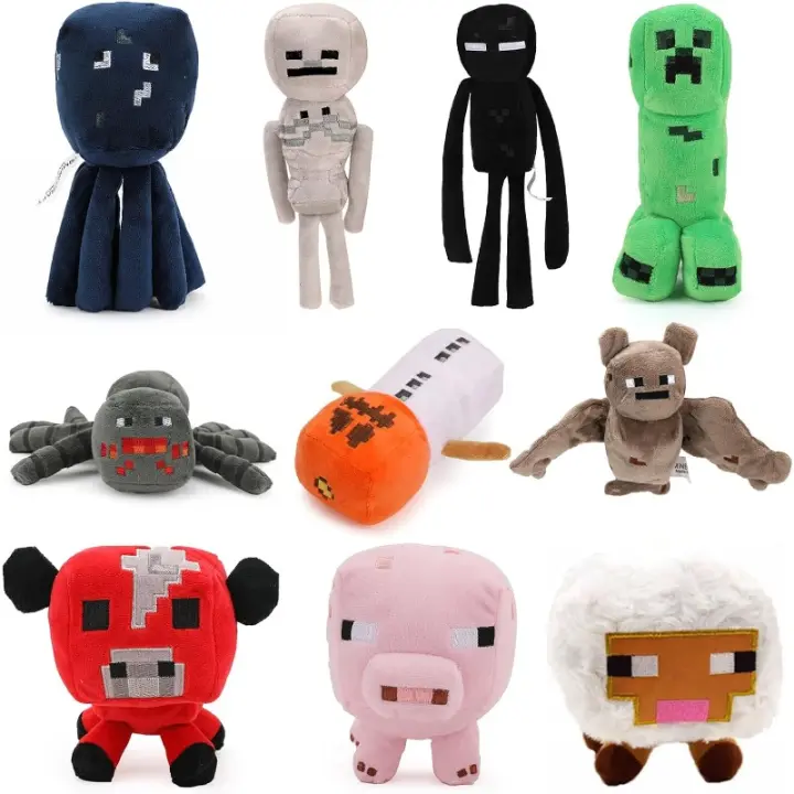 Juguetes de Peluche de Minecraft Muñecos Rellenos de Juegos para Niños - 1