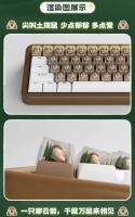 Tapa de teclado Marmota personalizada con personalidad, creatividad y estilo adorable de resina, para accesorios de teclados mecánicos. Tamaño 1U para tecla ESC, versión Niña Nezha 2: una cápsula de resina creativa y linda, ideal para entusiastas de los t - details 7