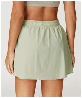 Pantalones cortos deportivos de cintura alta para mujer, faldas deportivas de Yoga Fiess, falda de tenis de Golf para correr de secado rápido, ropa de verano - details 9