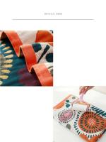 Nórdico 21 estilos Nuevos Bohemios ral impresión adulto suave gasa de algodón absorbente Toalla de baño de playa accesorios de baño 80 × 160 CM - details 4