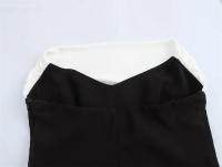 Elegante Top Minimalista para Mujer OUWU Chaleco Sin Tirantes con Espalda Descubierta y Cintura Definida Moda de Verano 2025 - details 3