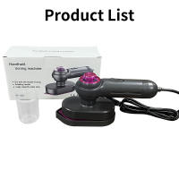 Plancha de vapor eléctrica portátil para ropa, Mini máquina de planchado, vaporizador de ropa en seco y húmedo - details 11