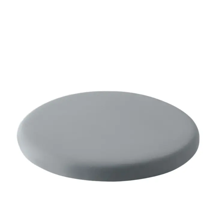 Cómodo cojín para asiento de hemorroides, taburete redondo ergonómico antideslizante, cojín suave de Color sólido para silla de oficina, viaje en avión - 1