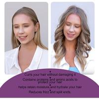 Rizador De Pelo Sin Calor, Varilla Para Rizar De Gel, Rulos Flexibles Ondas Sin Calor, rizadores De Pelo Sin Calor (Rosa) - details 1